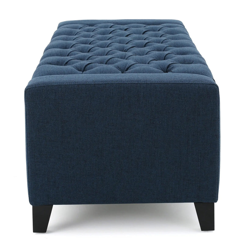 Guernsey Ottoman Storage With Tufted Top by HouseOfZazla