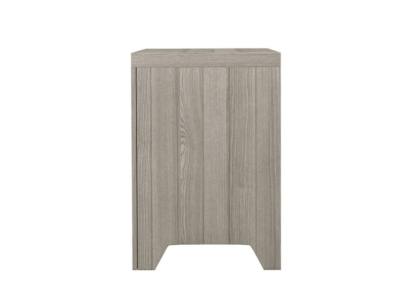 2 Drawer Nightstand - Light Gray by Unique Piece Furniture