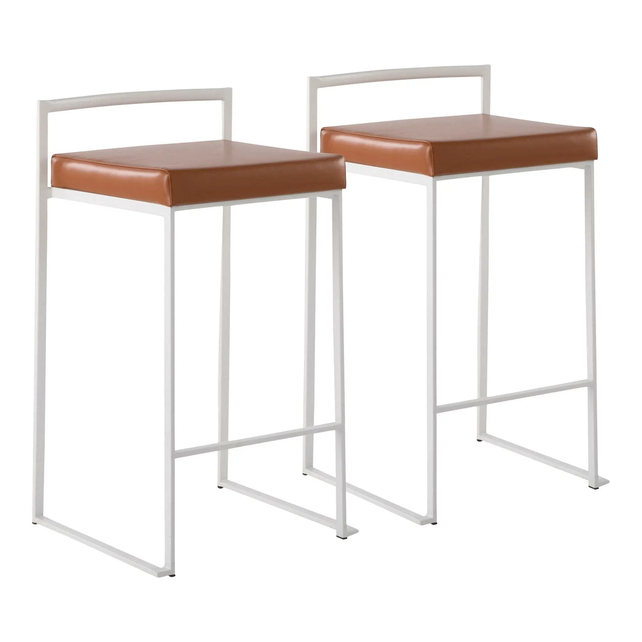 Fuji - Simple Elegance, Contemporary Stackable Counter Stool by HouseOfZazla