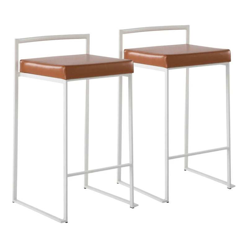 Fuji - Simple Elegance, Contemporary Stackable Counter Stool by Unique Piece Furniture