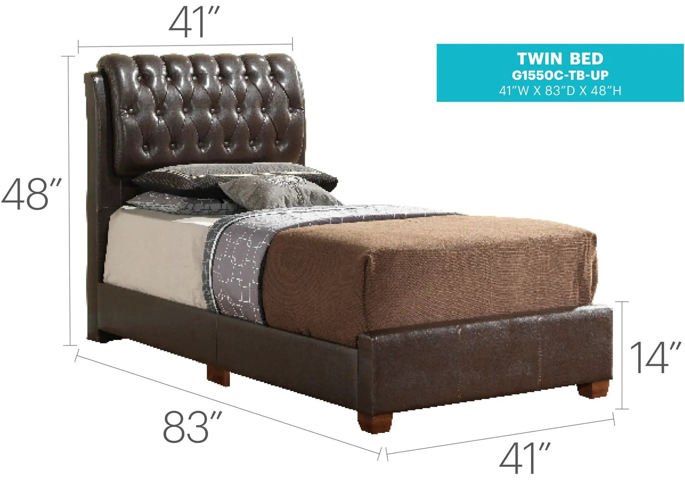 Tufted Upholstered Bed by HouseOfZazla