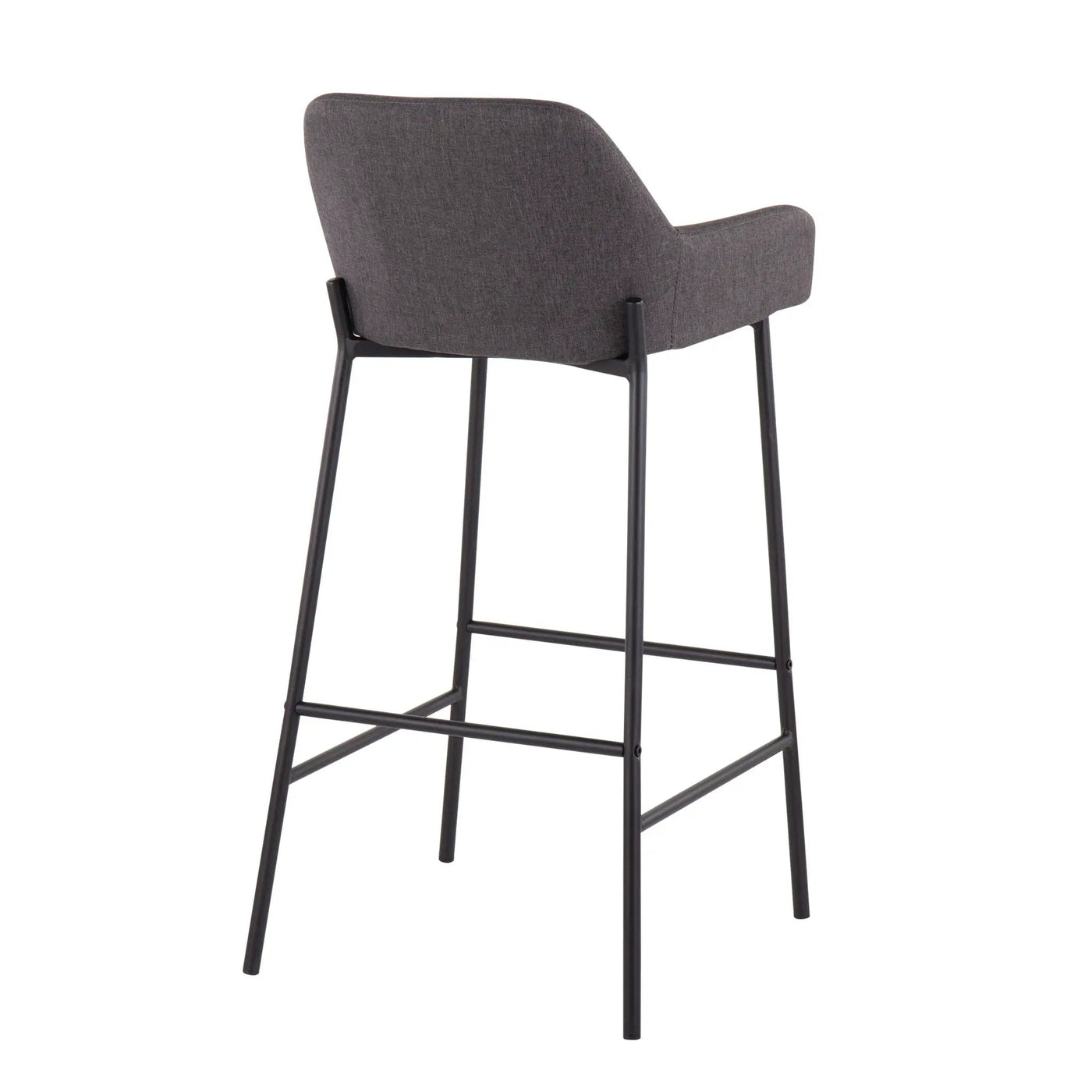 Daniella - Industrial Fixed Height Bar Stool (Set of 2) by HouseOfZazla