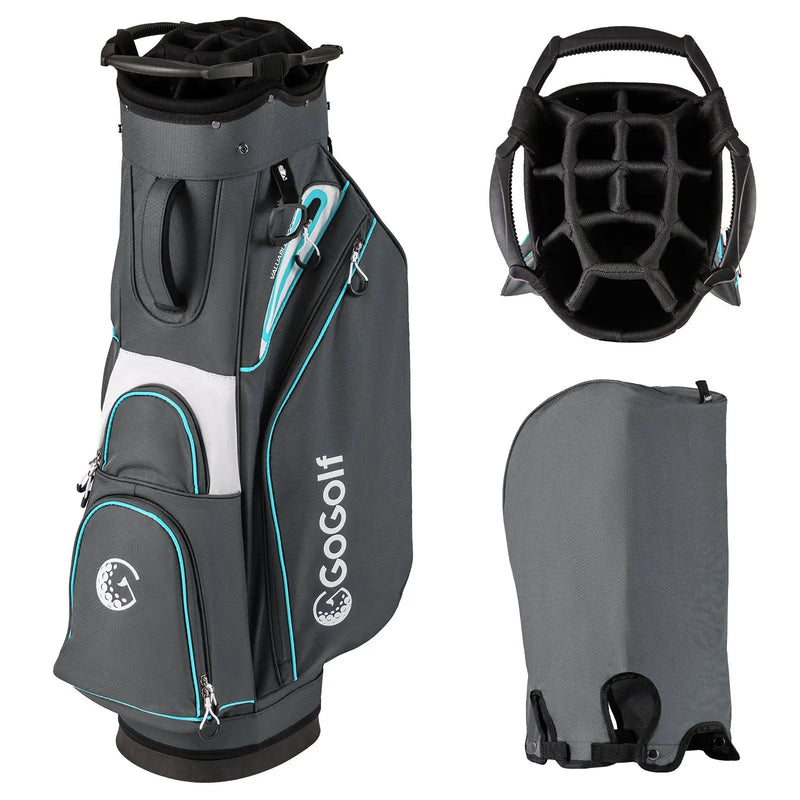 Golf Cart Bag Lightweight Portable Golf Club Organizer Bag by DirectDeals