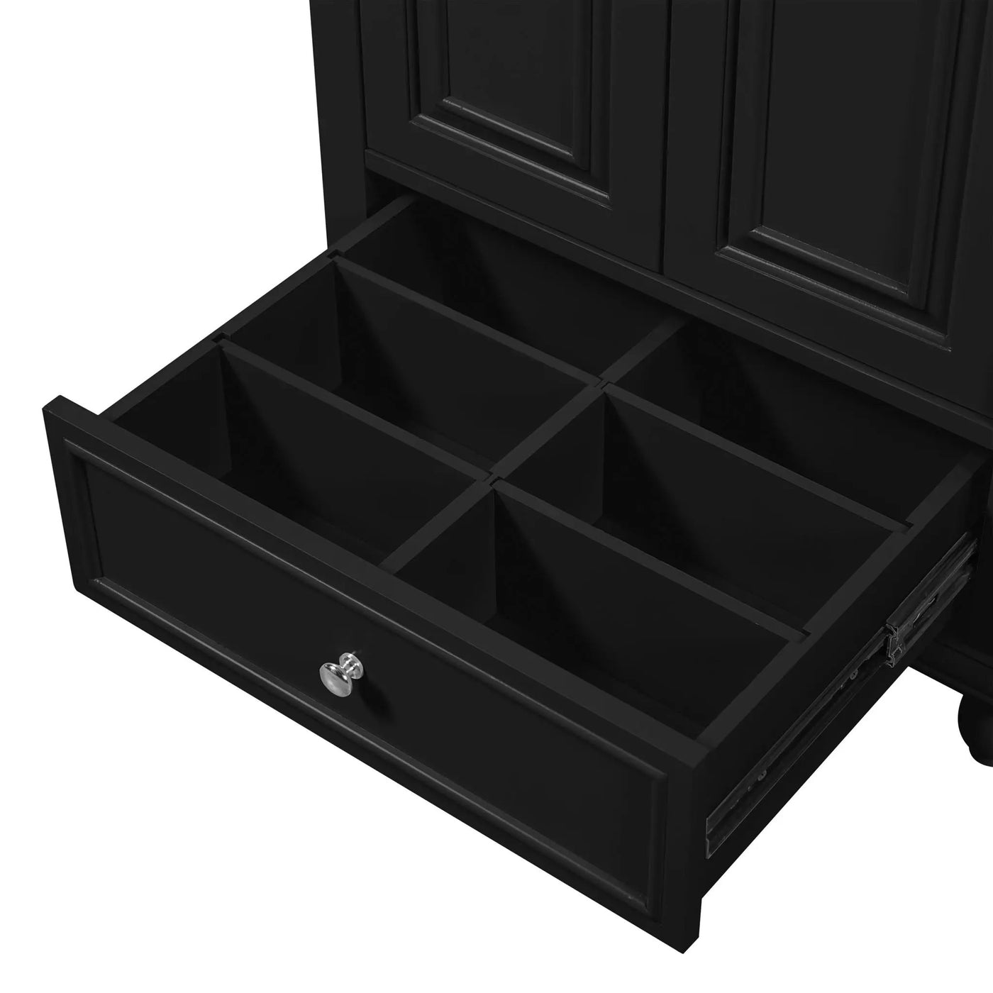 Modern Bathroom Vanity With Sink, Cabinet With Drawer And Dividers, Rectangular Storage Unit by HouseOfZazla