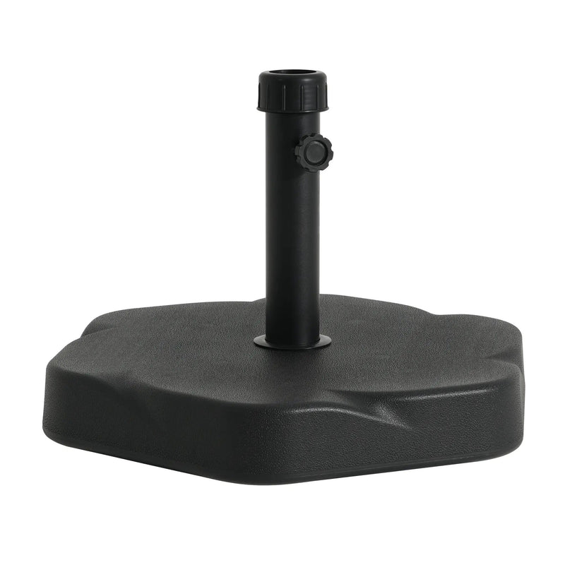 Hex Shape Outdoor 65-Pound Umbrella Base by HouseOfZazla