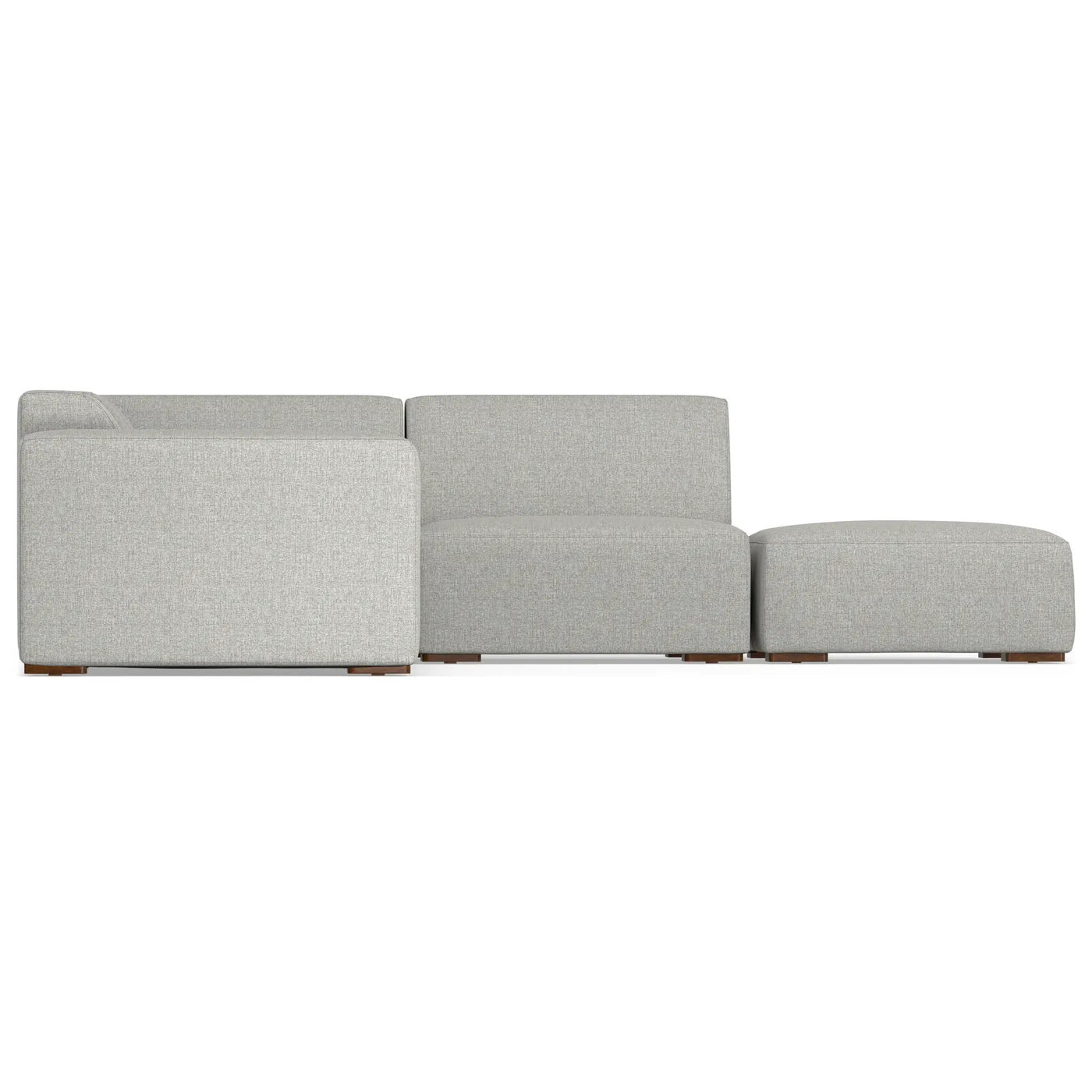 Rex - Handcrafted Sectional Sofa And Ottoman by HouseOfZazla