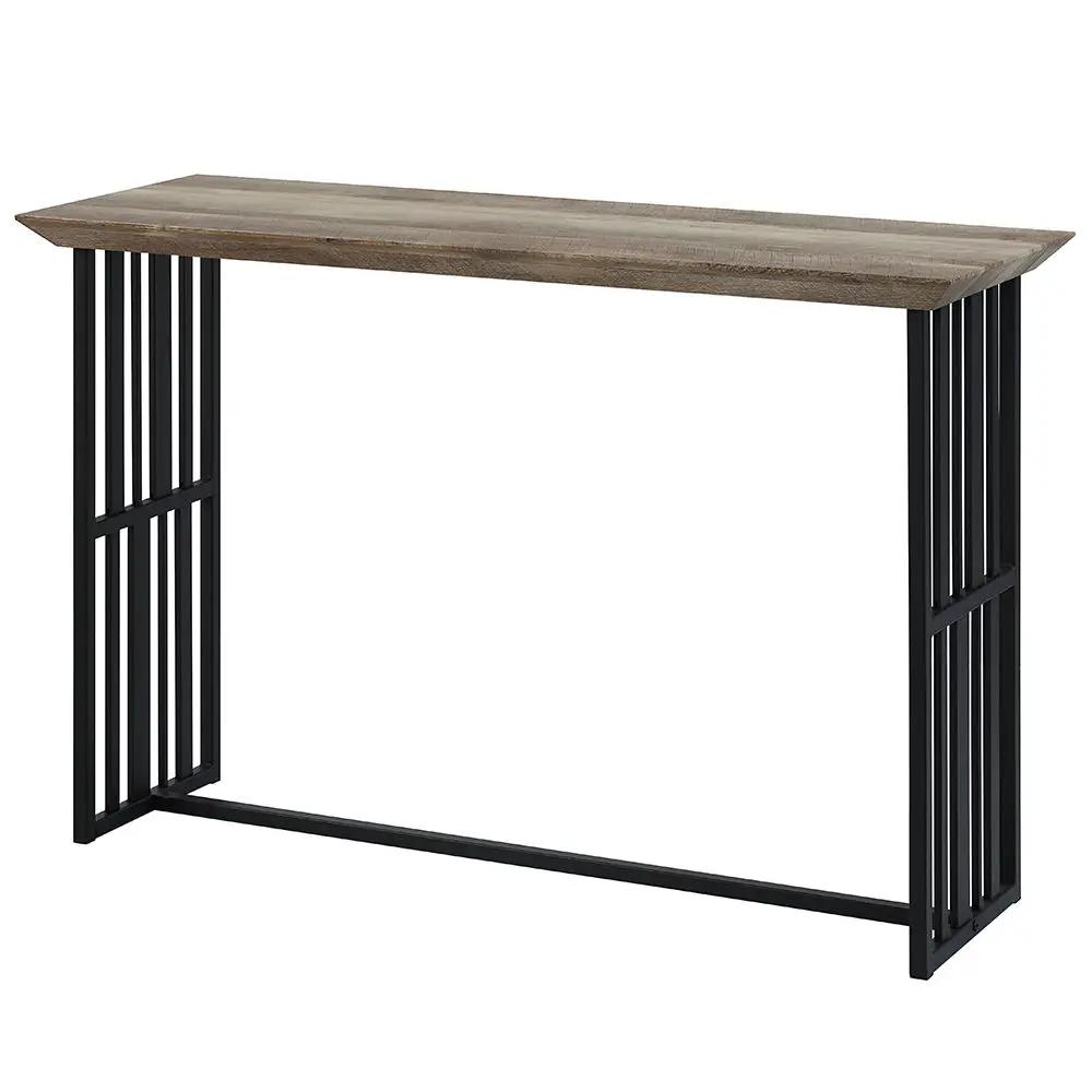 Zudora - Sofa Table - Antique Oak & Black by Unique Piece Furniture