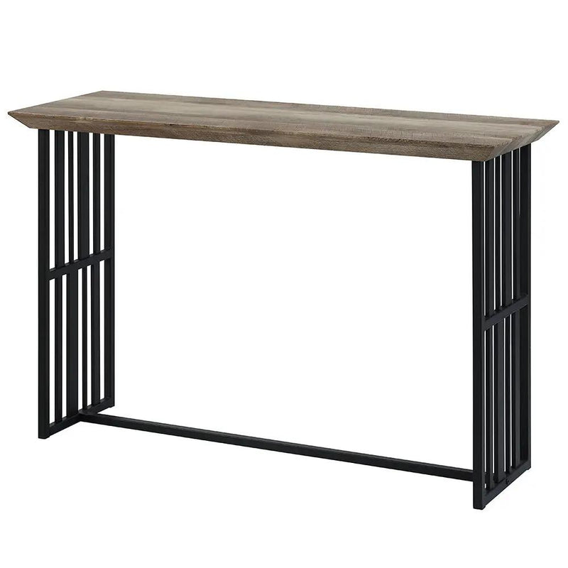Zudora - Sofa Table - Antique Oak & Black by Unique Piece Furniture