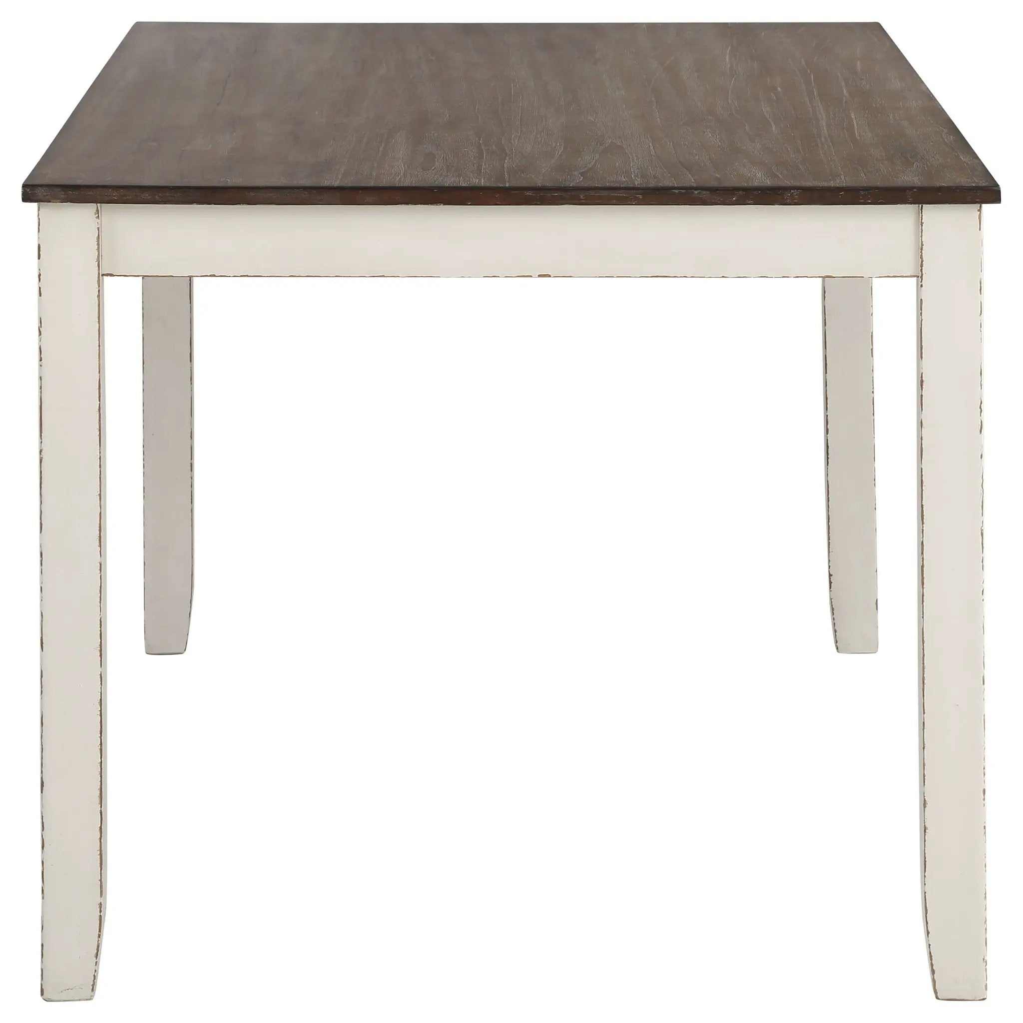 Fortress 7-piece Rectangular Dining Set Vintage Vanilla by Unique Piece Furniture
