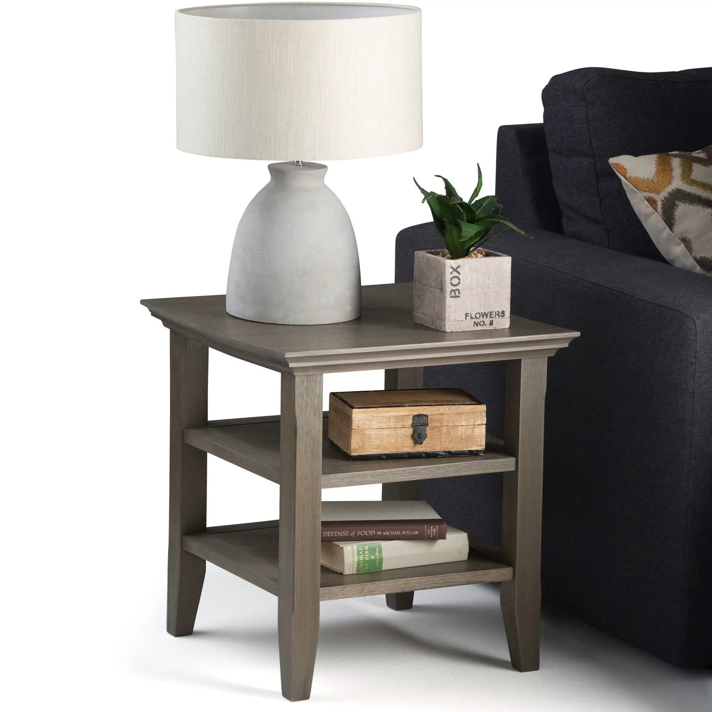 Acadian - Handcrafted End Table by HouseOfZazla