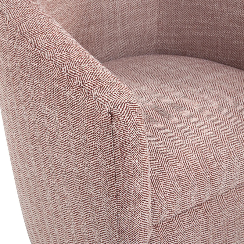 Lainey - Swivel Barrel Chair With 360 Degree Rotation by HouseOfZazla