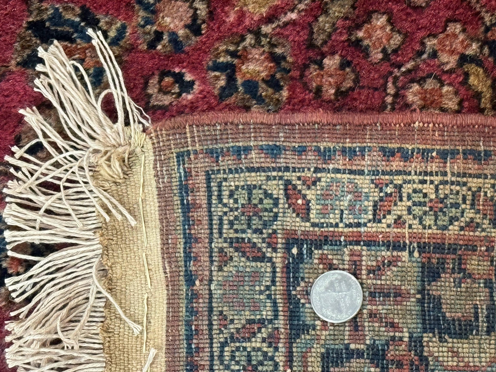 Persian Sarouk Rug 3x5, Antique Persian Carpet by Jewel Rugs