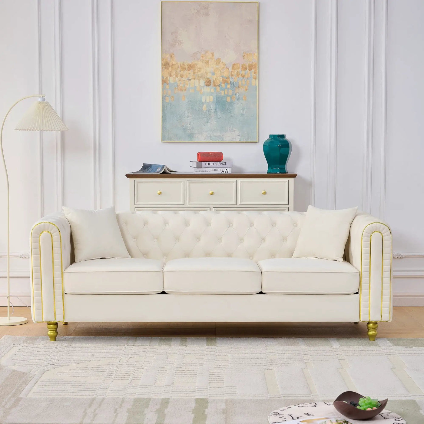 86" Modern Loveseat Sofa by HouseOfZazla