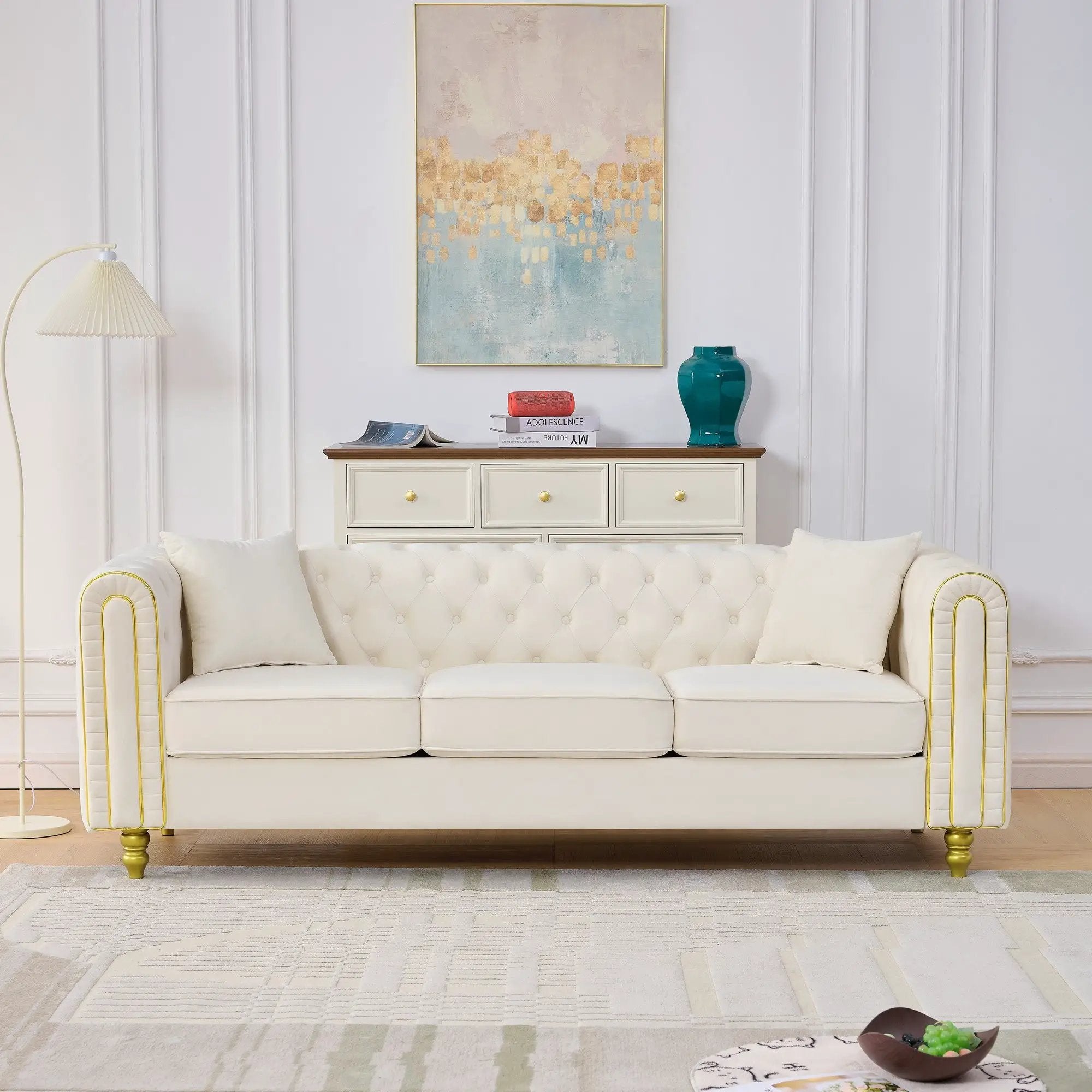 86" Modern Loveseat Sofa by HouseOfZazla