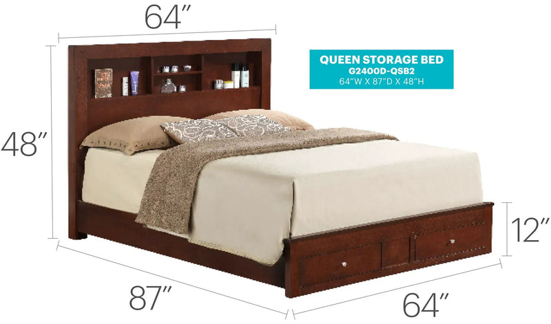 Stylish Storage Bed For Modern Spaces by Unique Piece Furniture