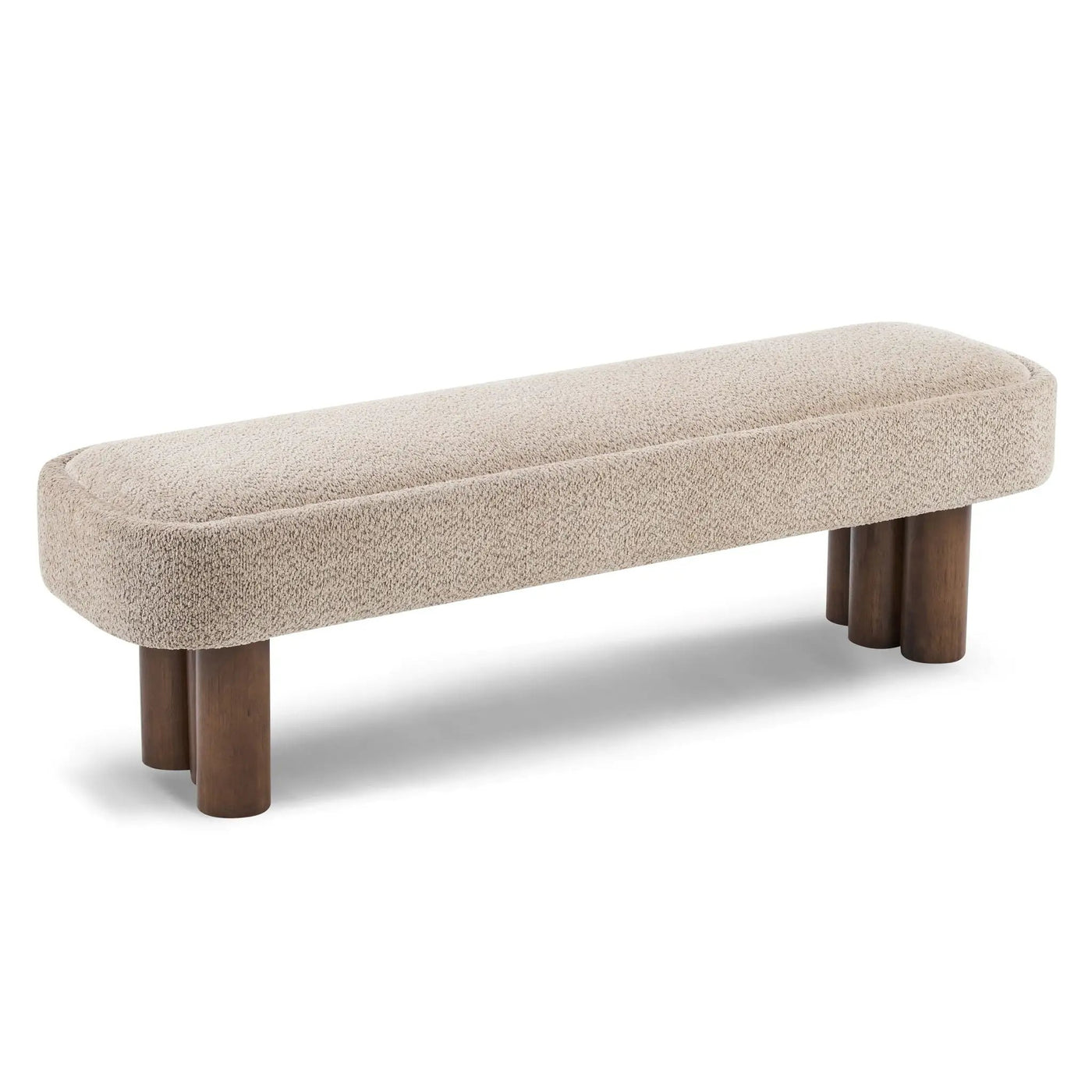 Chic Indoor Upholstered Dining Bench by HouseOfZazla