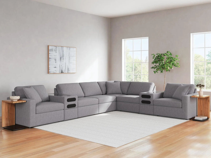 Modmax - Sectional - Granite by Unique Piece Furniture
