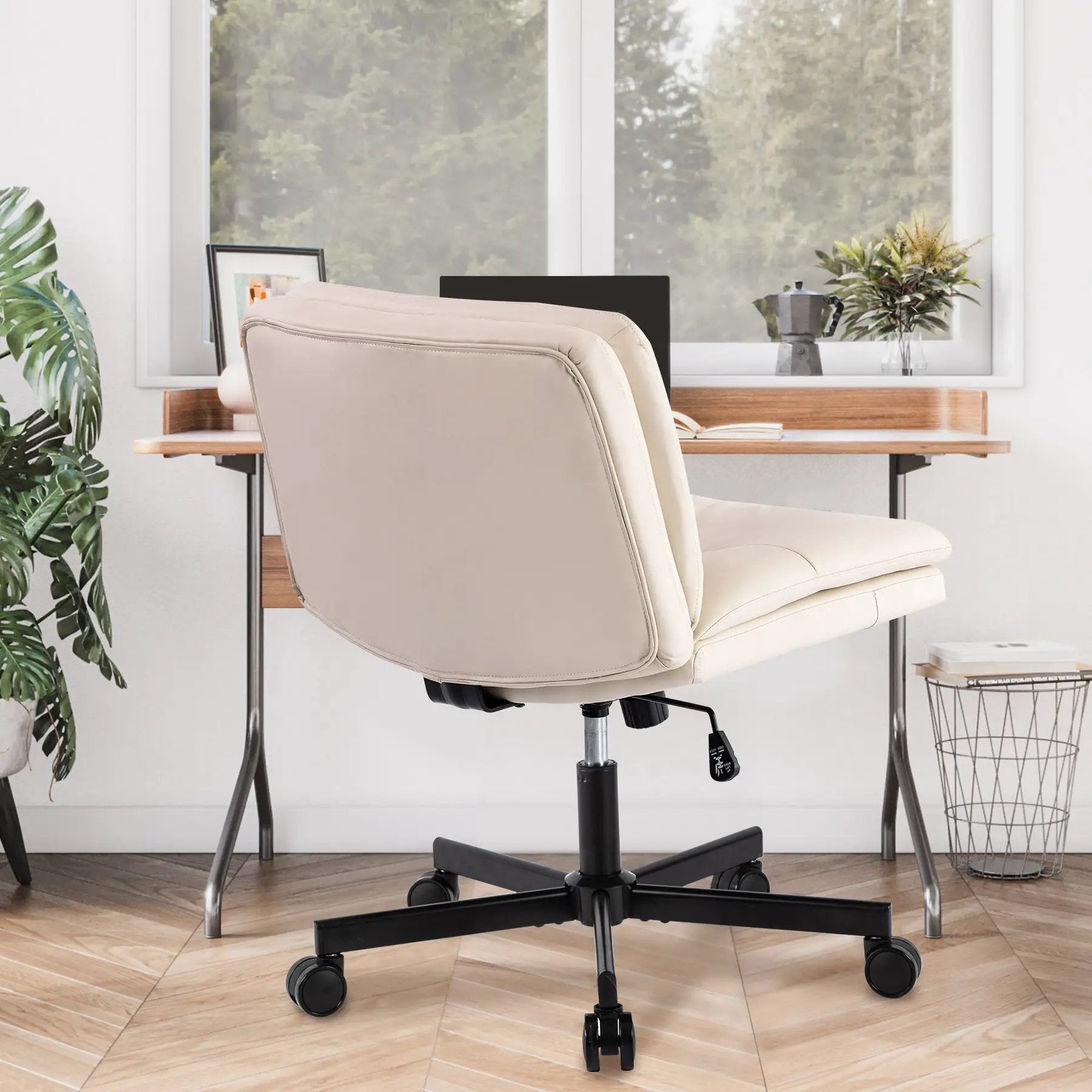 Upgrade! Larger Size 360° Swivel Home Office Desk Chair with Wheels by HouseOfZazla