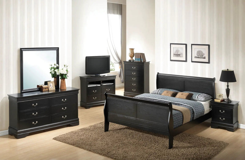 Panel Sleigh Bed by Unique Piece Furniture