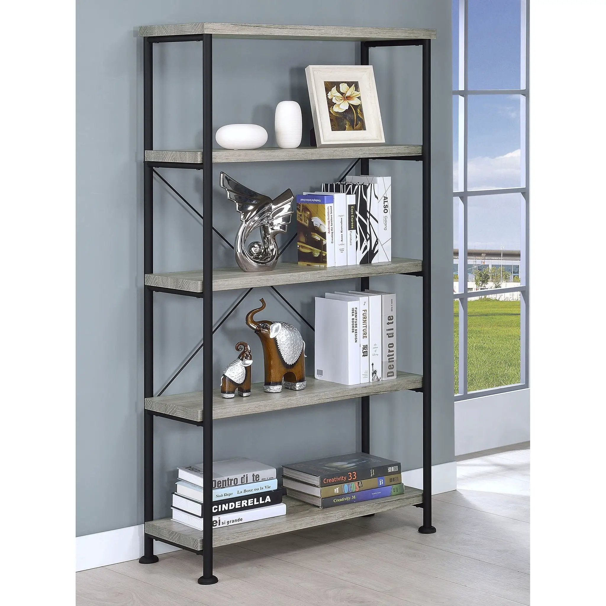 4 Shelf Bookcase by HouseOfZazla