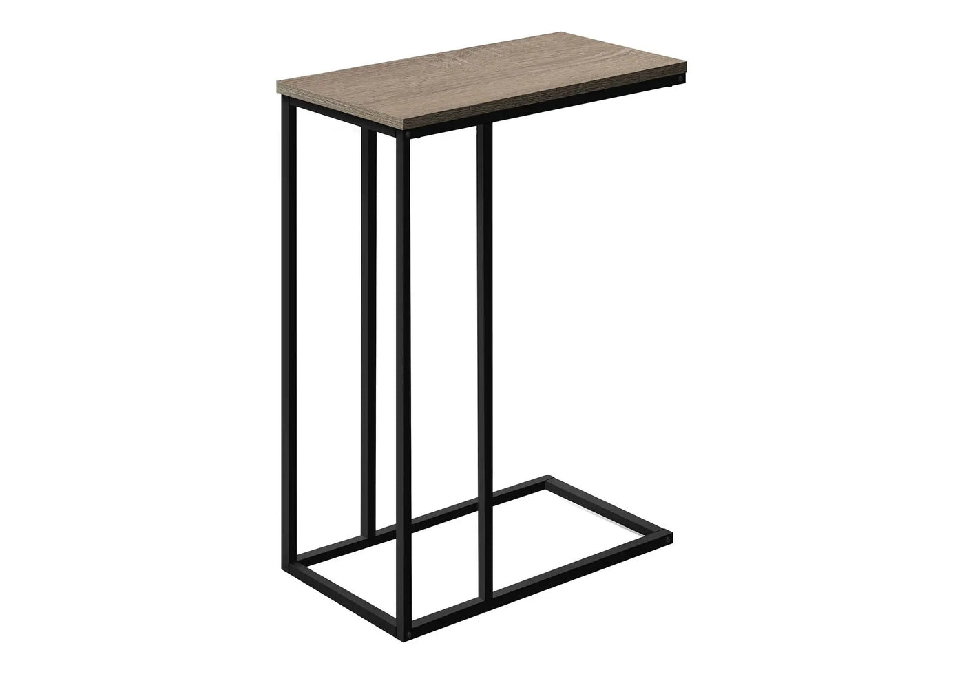 Accent Table, C-Shaped, Space-Saving Functionality by HouseOfZazla