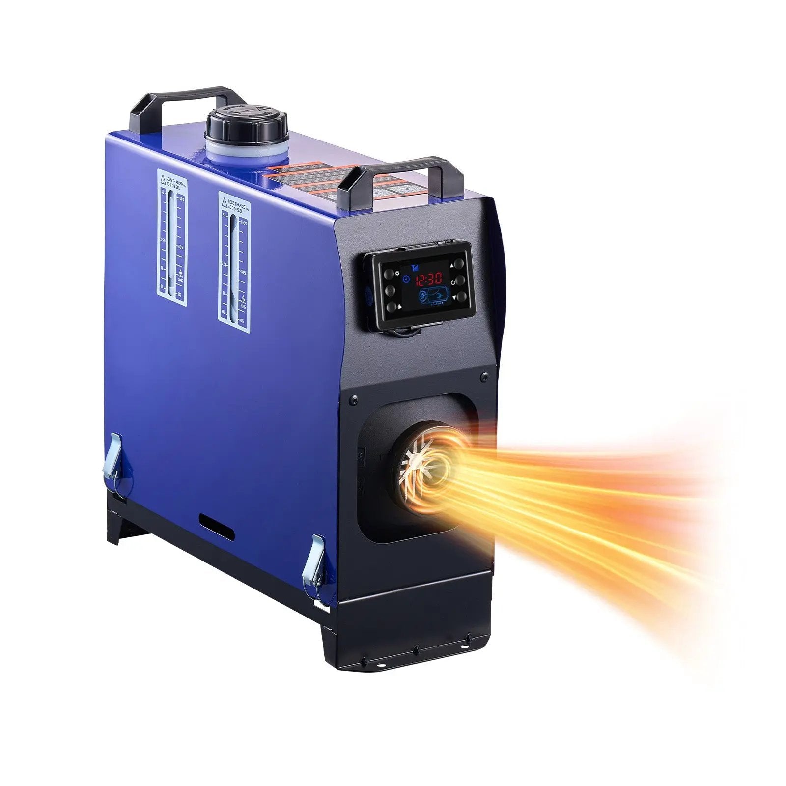 VEVOR Portable Diesel Air Heater 8KW DC 12V/24V with 1.3 Gal Tank by HouseOfZazla