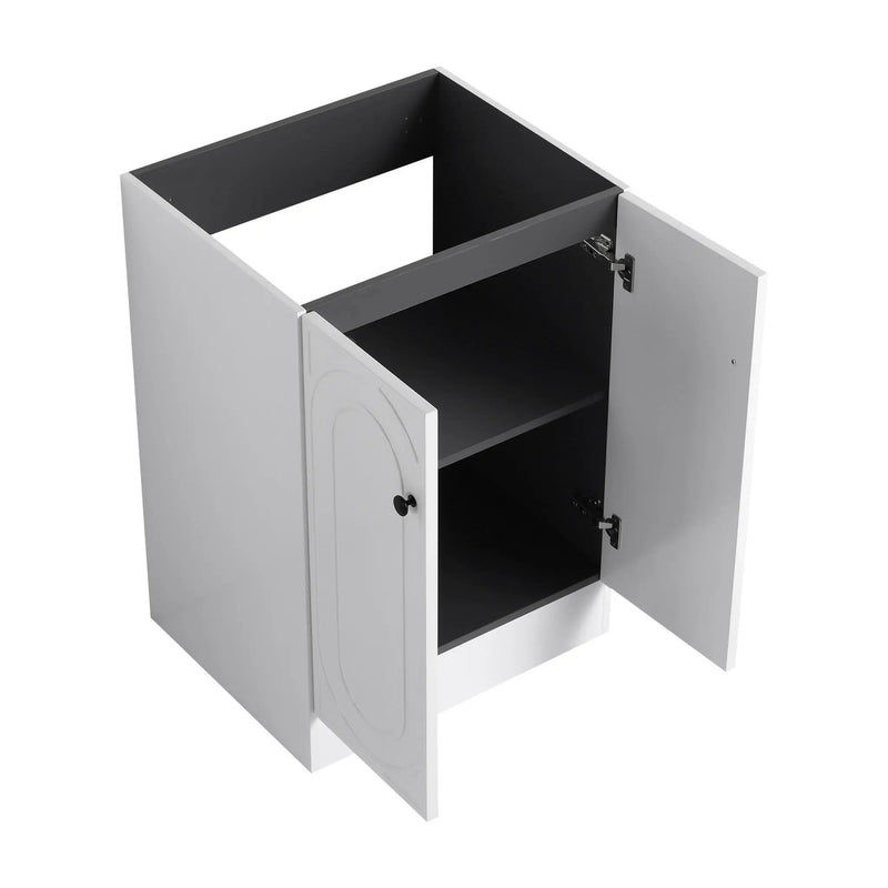 Modern Freestanding Bathroom Vanity With Soft Close Cabinet Doors