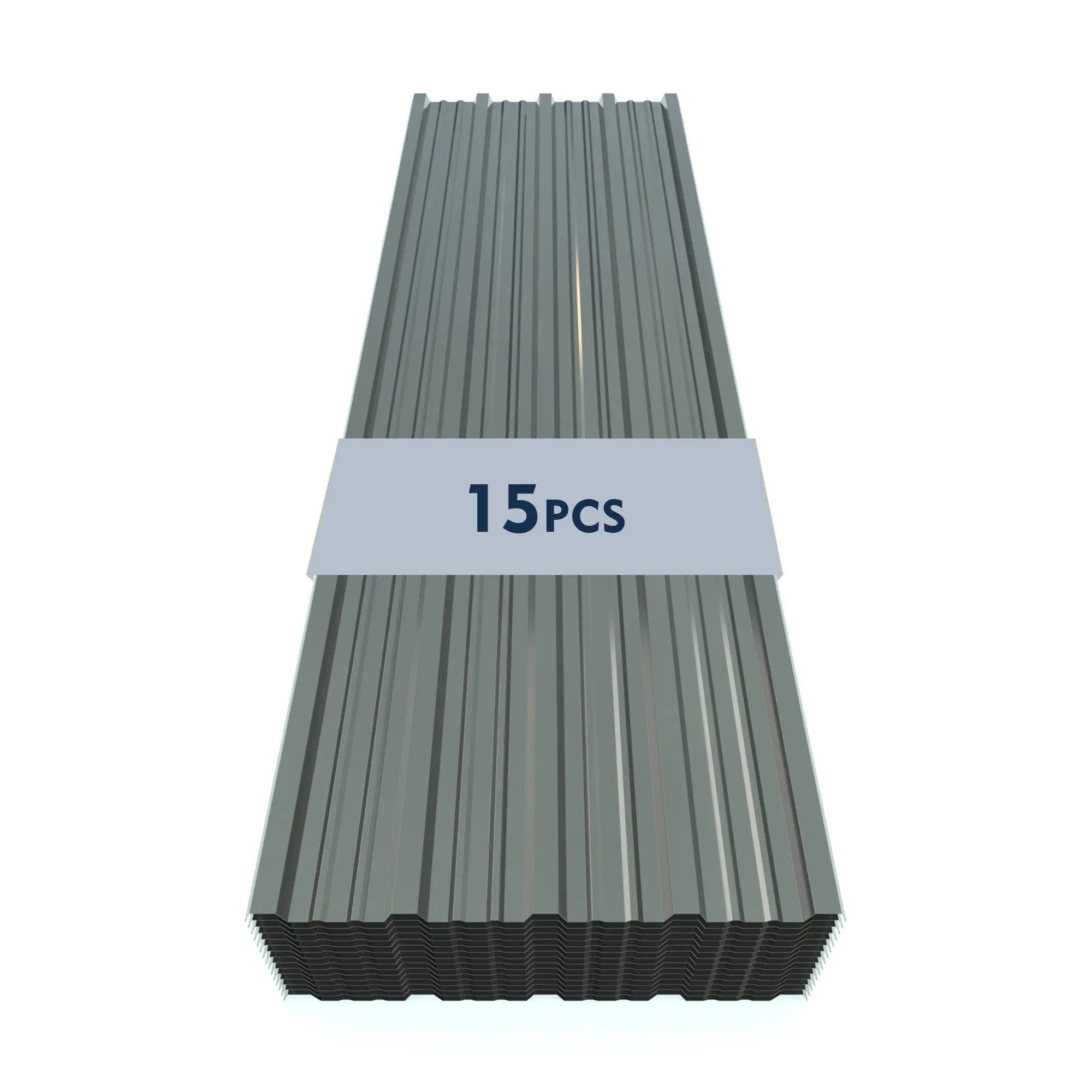 15 Pcs Heavy Duty Waterproof Metal Roofing Panels by HouseOfZazla