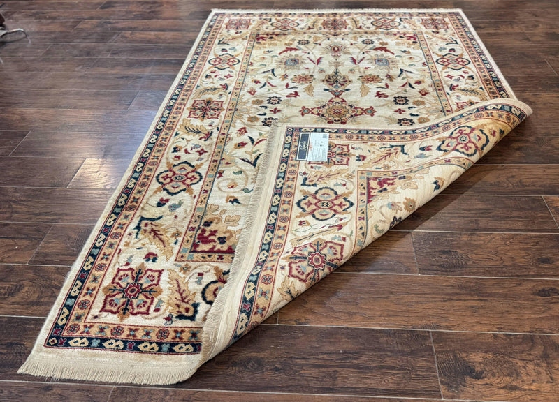 Karastan Rug 5.9 x 8.6, Karastan Traditions Amritsar Pattern Design 510, New Zealand Wool, Karastan Area Rug by Jewel Rugs