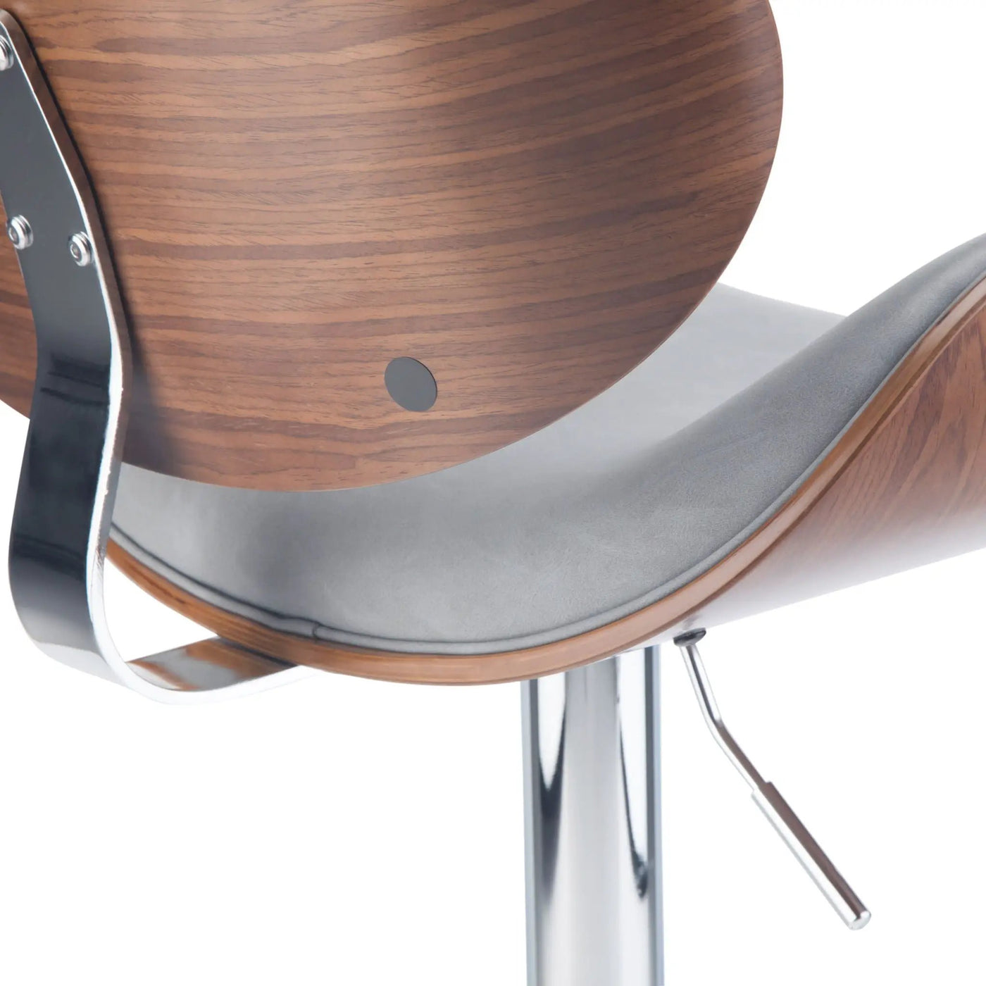 Marana - Multifunctional Handcrafted Bentwood Adjustable Swivel Bar Stool by HouseOfZazla