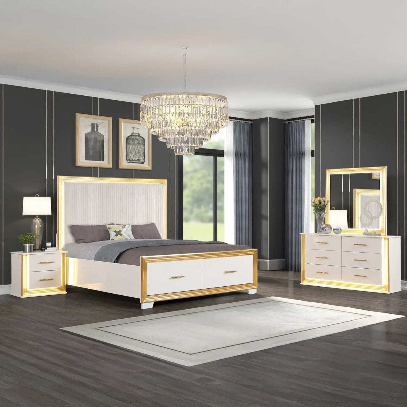 Obsession - Bedroom Set & LED by HouseOfZazla