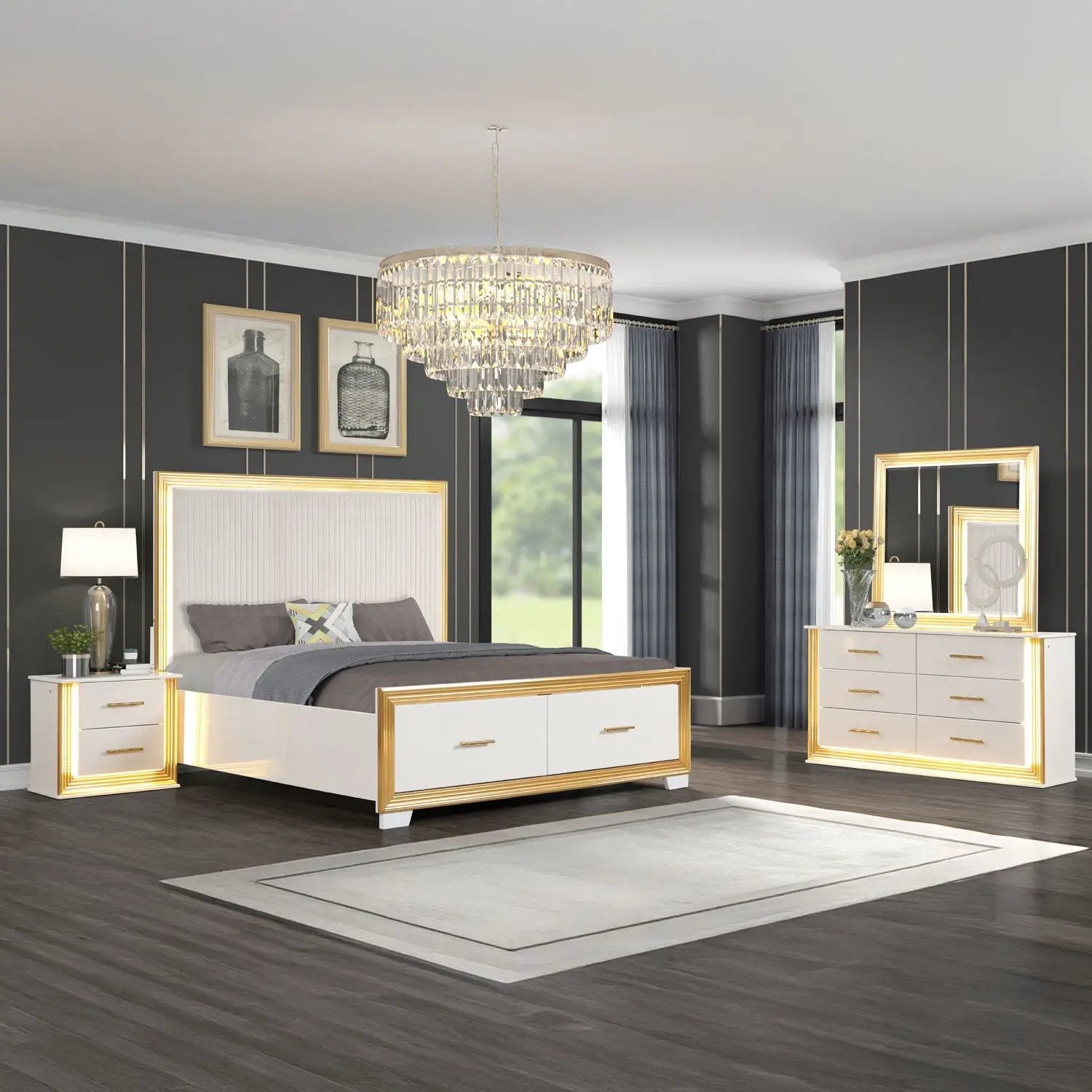 Obsession - Bedroom Set & LED by HouseOfZazla