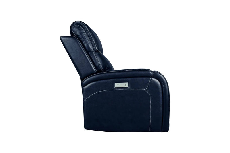 Glenwood - Sofa - Recliner With Power And Power Headrest And Lumbar by Unique Piece Furniture