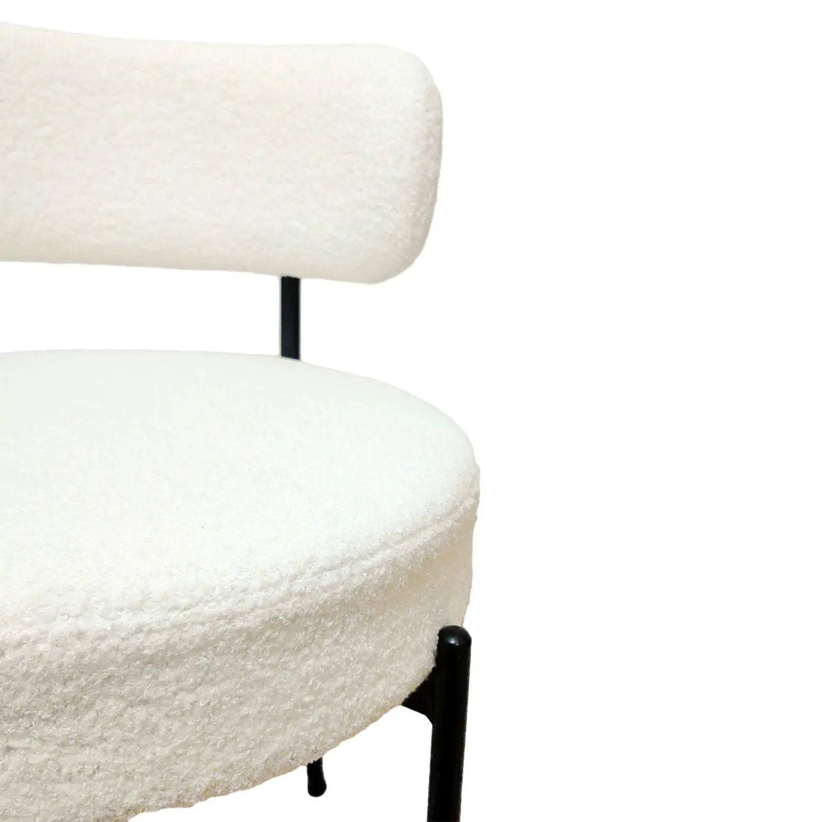 Mid-Century Modern Dining Chair With Curved Backrest by HouseOfZazla