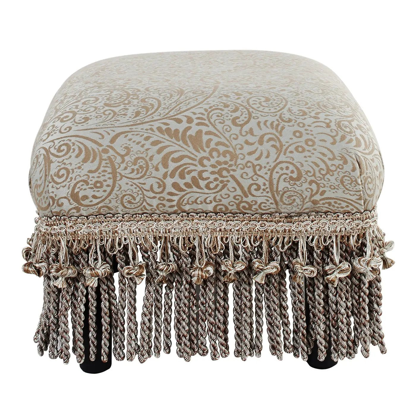 Fiona - Handcrafted Accent Footstool Ottoman by HouseOfZazla