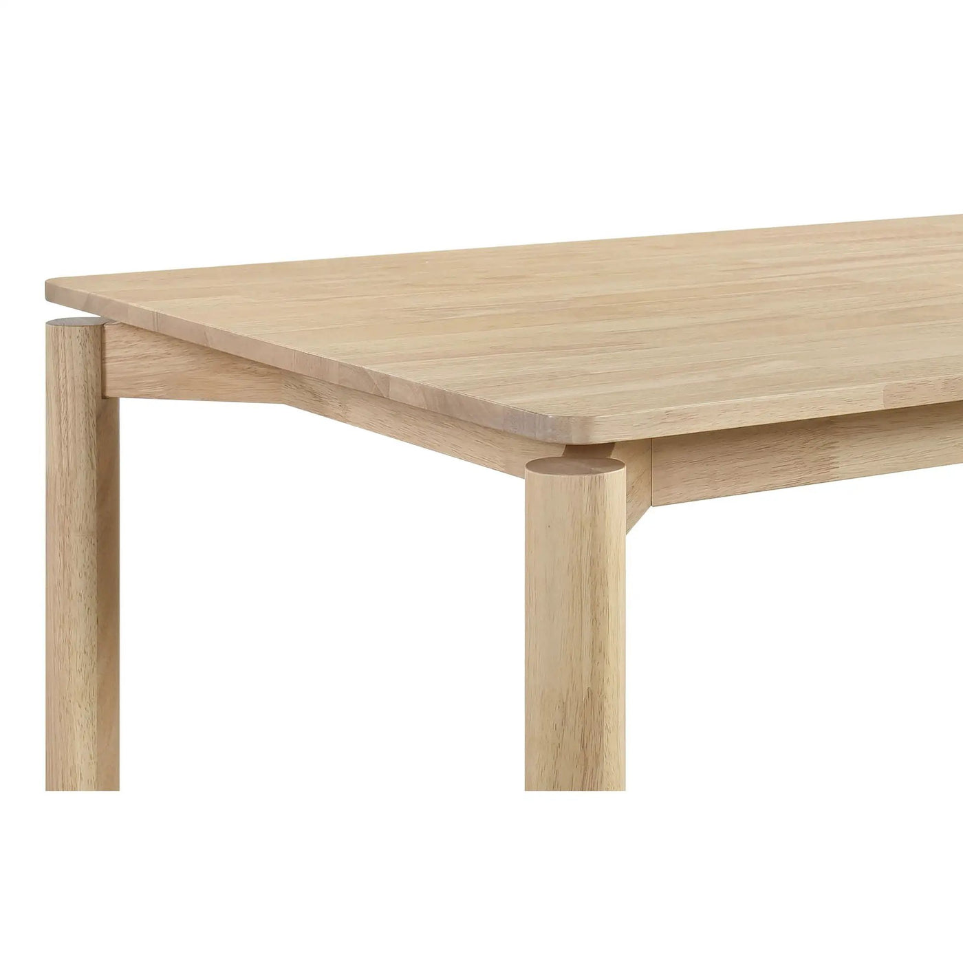 Svenstra - Rectangular Dining Table Set With Armless Side Chairs, Wood, Natural Walnut, 59 X 35.5 X 30 Inches by HouseOfZazla