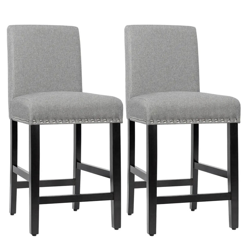 25 Inch Kitchen Chairs w/ Rubber Wood Legs by DirectDeals