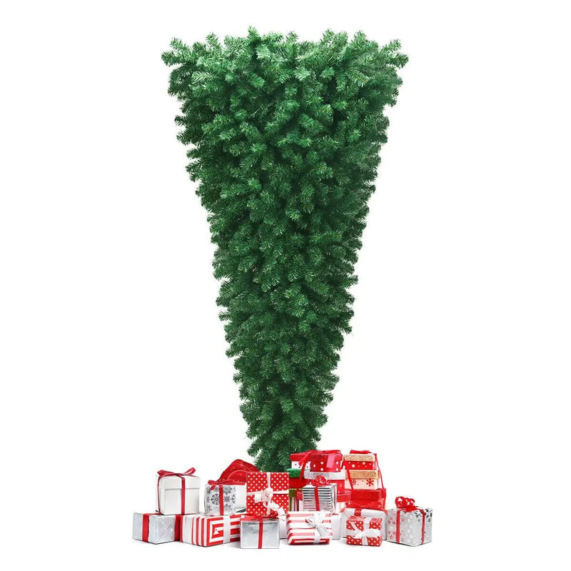 7 Feet Unlit Upside Down Artificial Christmas Tree by DirectDeals