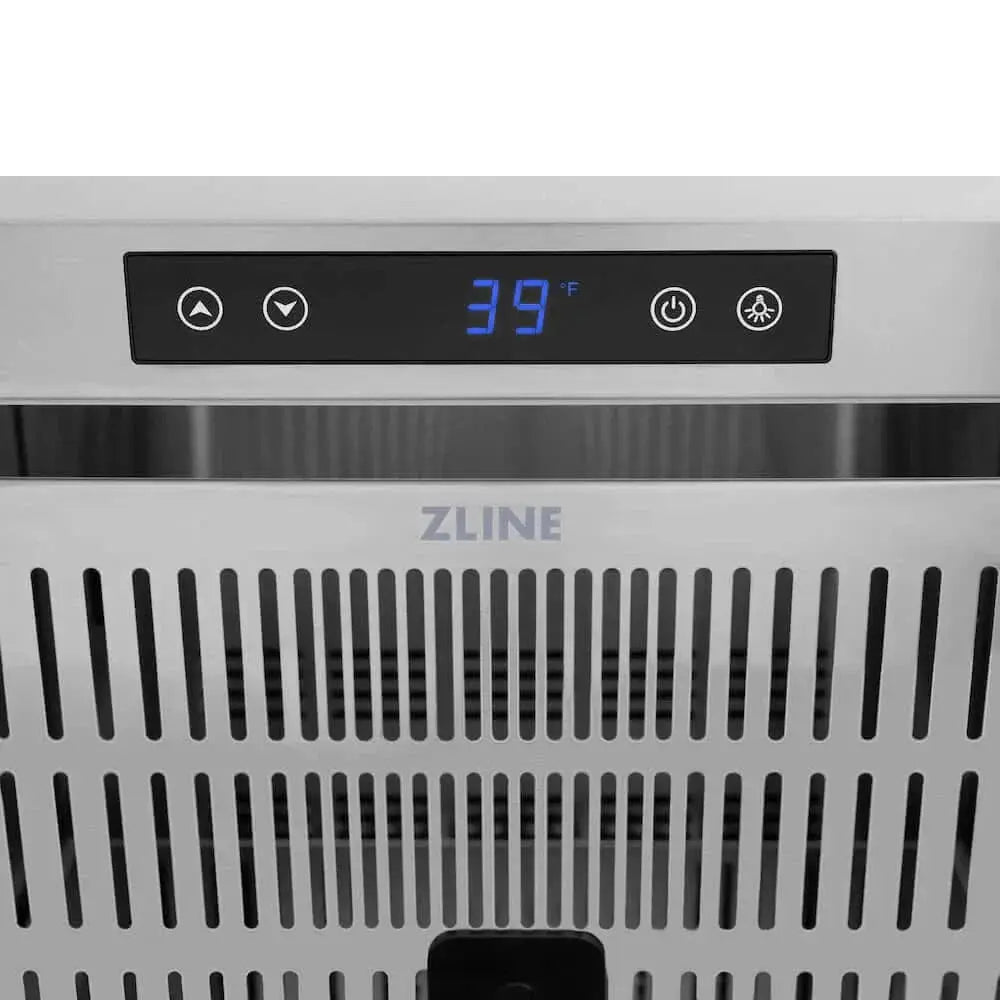 ZLINE 24" Touchstone 168 Can Outdoor-Rated Dual Refrigerator Drawer, Champagne Bronze, RDSOZ-ST-24-CB by Farmhouse Kitchen and Bath