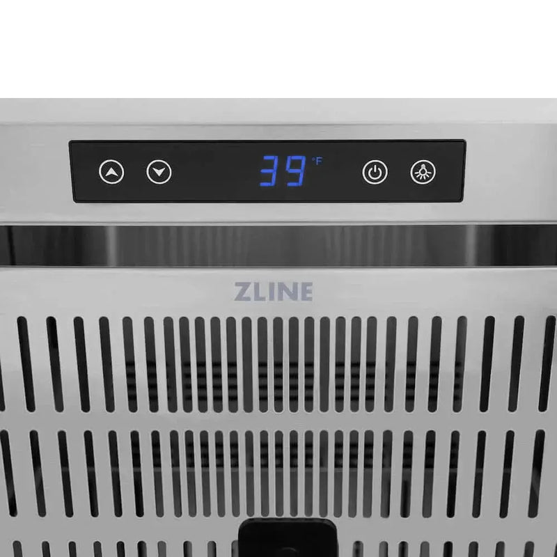 ZLINE 24" Touchstone 168 Can Outdoor-Rated Dual Refrigerator Drawer, Gold, RDSOZ-ST-24-G by Farmhouse Kitchen and Bath