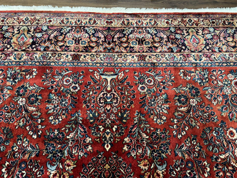 10x18 Karastan Sarouk Rug #785, Wool Large Palace Sized Vintage Karastan Carpet by Jewel Rugs