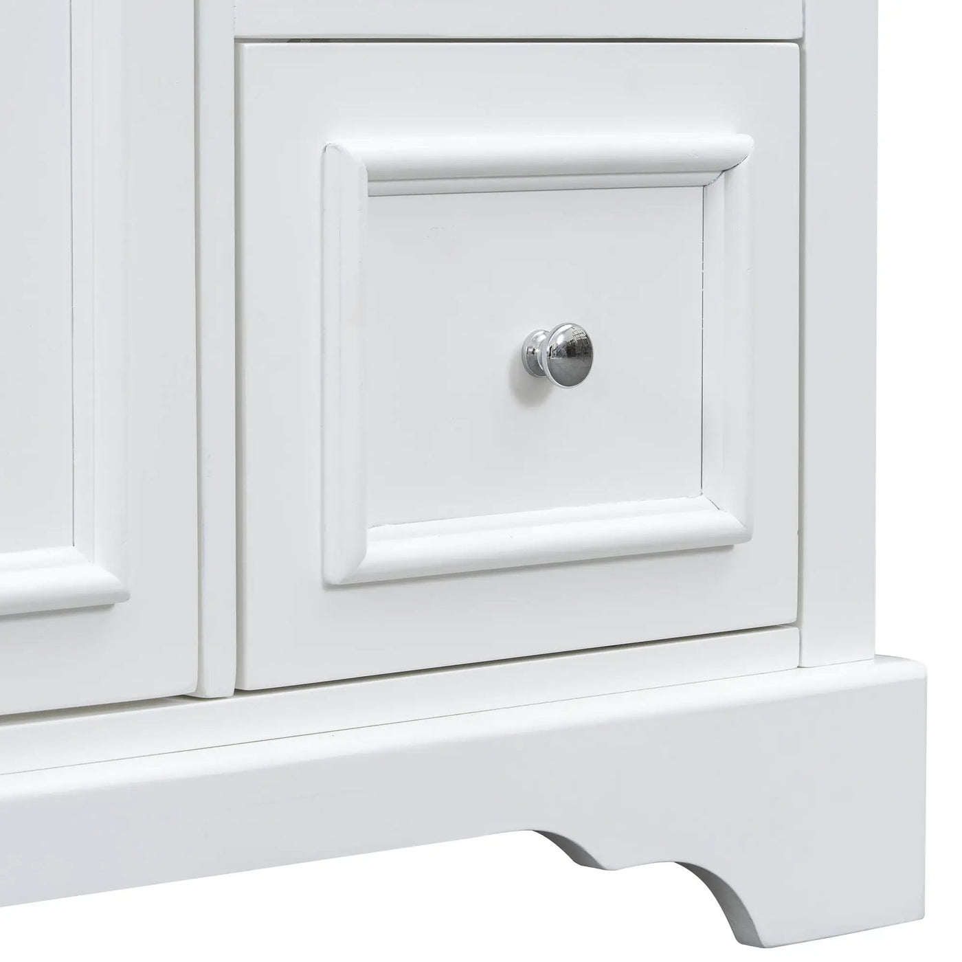 Bathroom Vanity With Sink, Soft-Close Doors, Adjustable U-Shelf, 3 Drawers by HouseOfZazla
