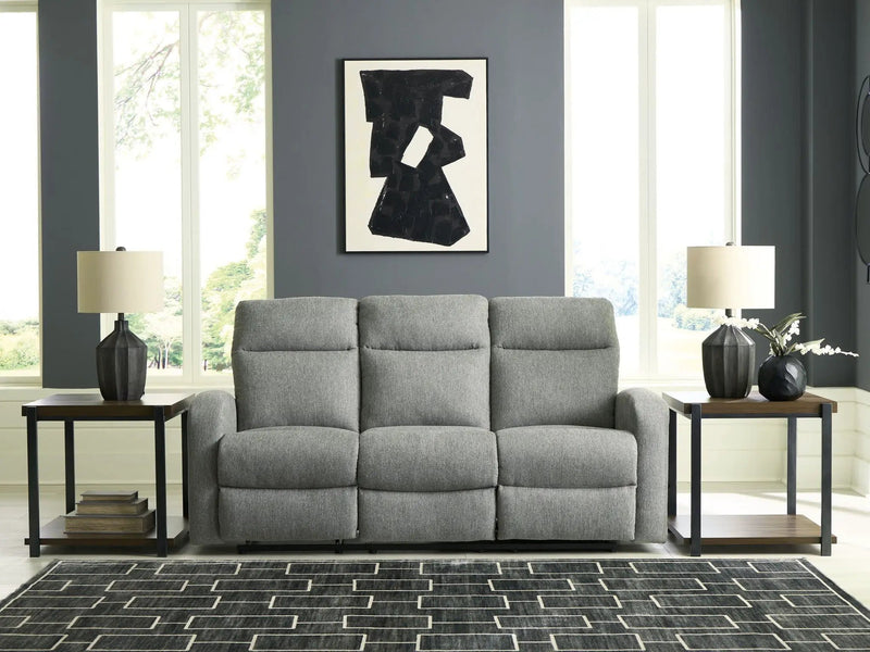 Gauntlet - Reclining Sofa - Sterling by Unique Piece Furniture