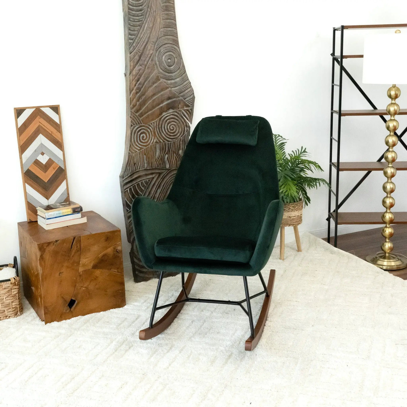 Chel - Mid-Century Modern Rocking Chair by HouseOfZazla