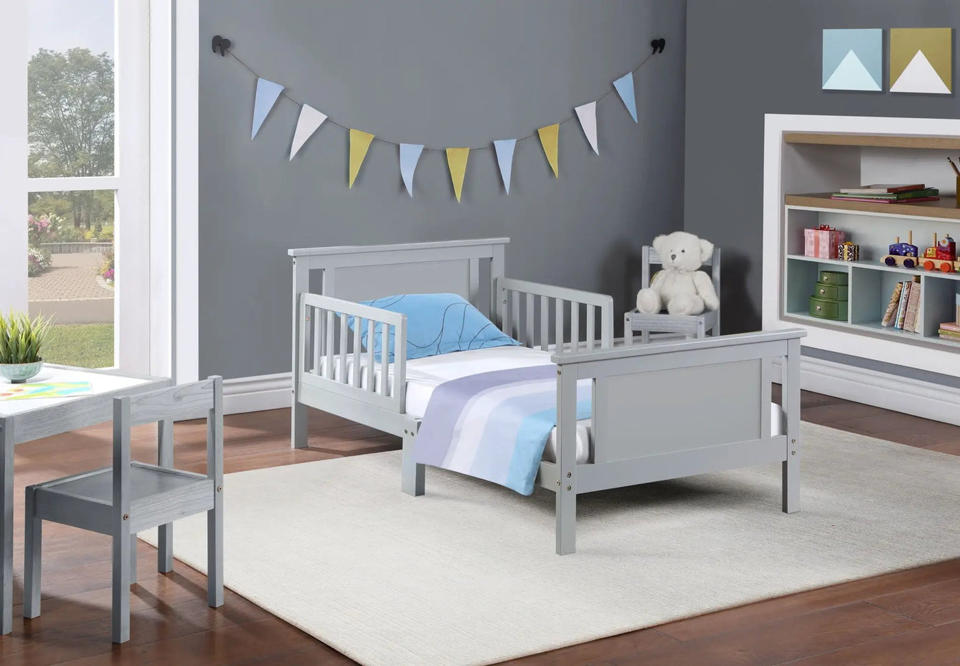Connelly - Reversible Panel Toddler Bed by Unique Piece Furniture