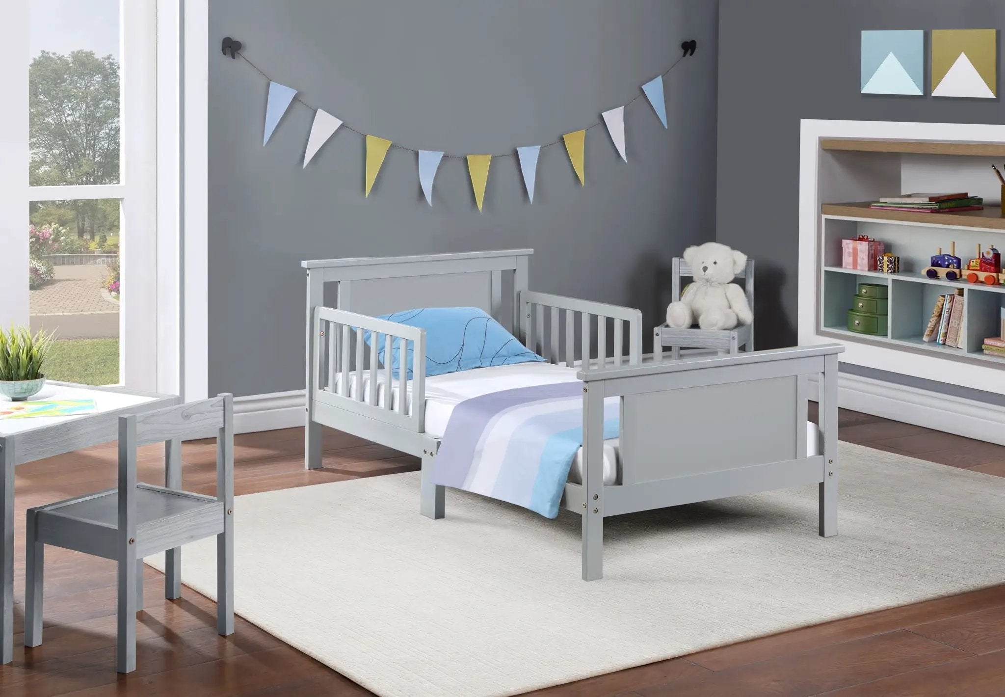 Connelly - Reversible Panel Toddler Bed by Unique Piece Furniture