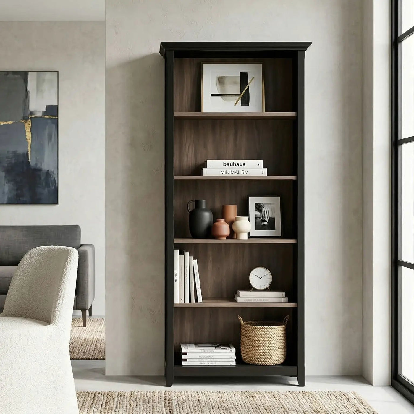 Amherst - Bookcase With Adjustable Shelves by HouseOfZazla