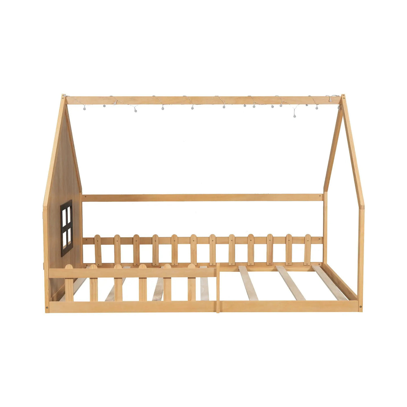 House Bed With Window And Fence by HouseOfZazla
