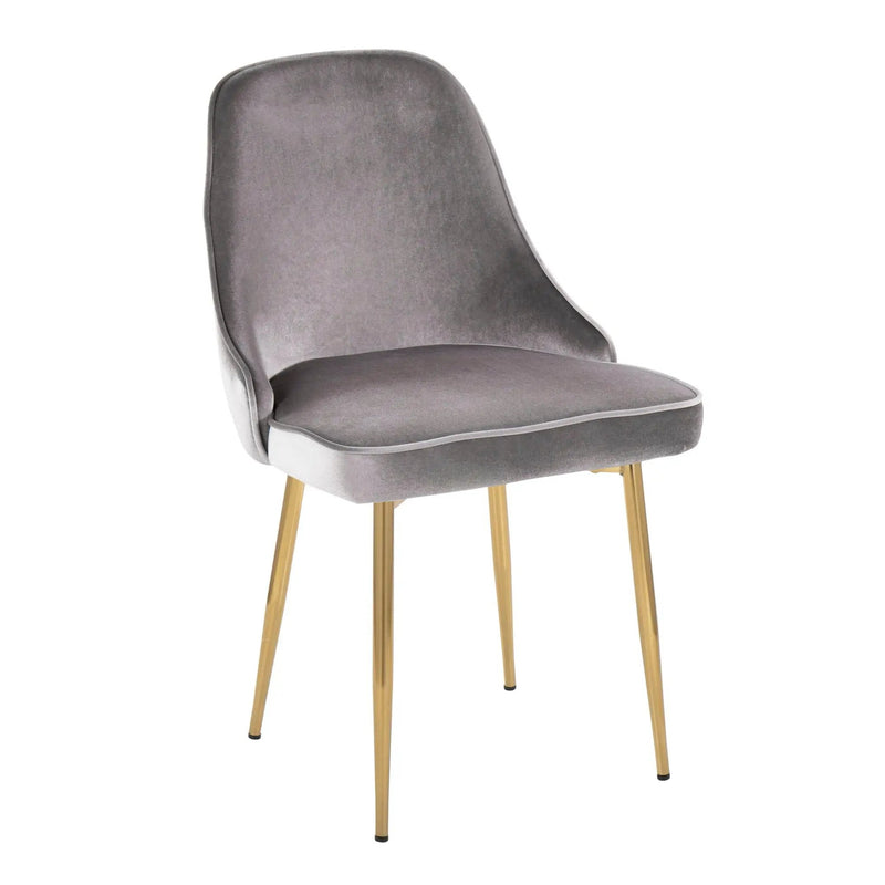 Marcel - Contemporary / Glam Dining Chair (Set of 2) by Unique Piece Furniture