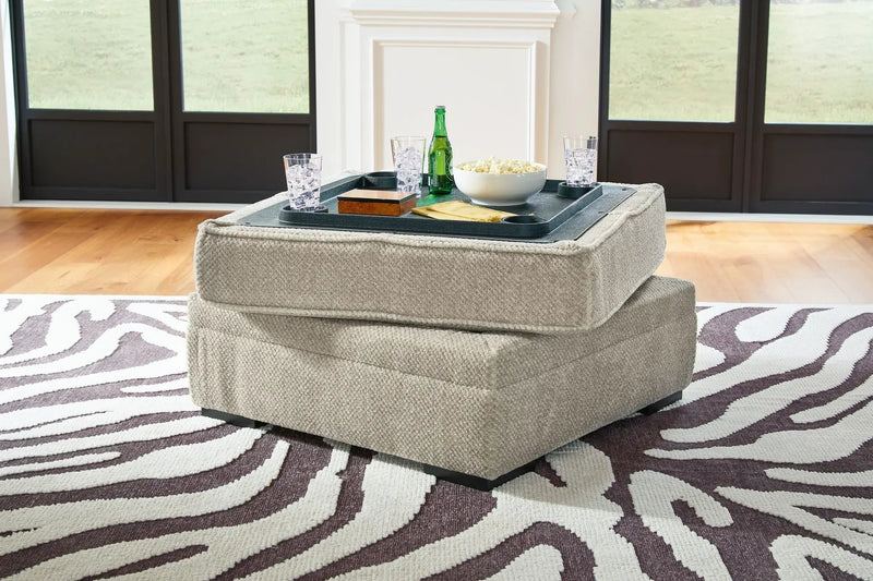 Calnita - Ottoman With Storage - Sisal by Unique Piece Furniture
